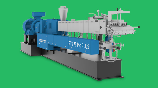 Coperion STS Mc PLUS Twin Screw Extruder