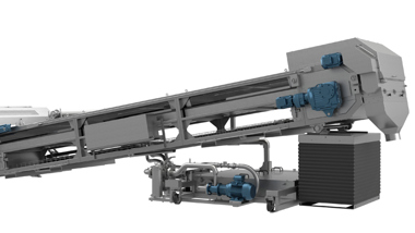 Baker Perkins Kühlband