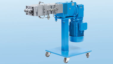 Coperion Doppelschneckenextruder ZS-B Seitenbeschickung