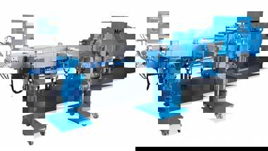 Coperion Doppelschneckenextruder ZSK 82 Mc18 Ansicht von hinten