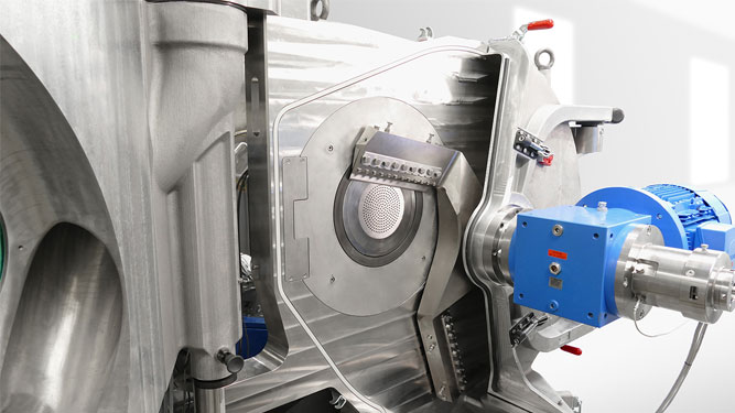 Coperion Exzentrische Granulierung EGR