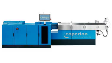 Coperion Doppelschneckenextruder ZSK 58 compact vorne