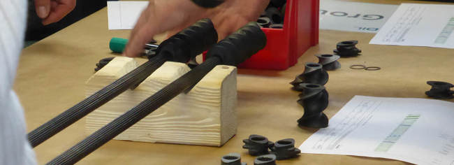 Coperion Screw Configuration at Food Extrusion Seminar