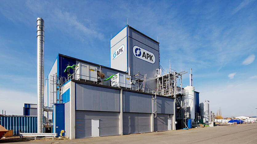 APK Newcycling Plant at Merseburg
