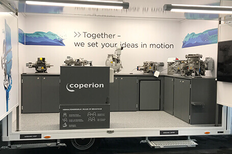 Coperion Show Van Innenausstattung