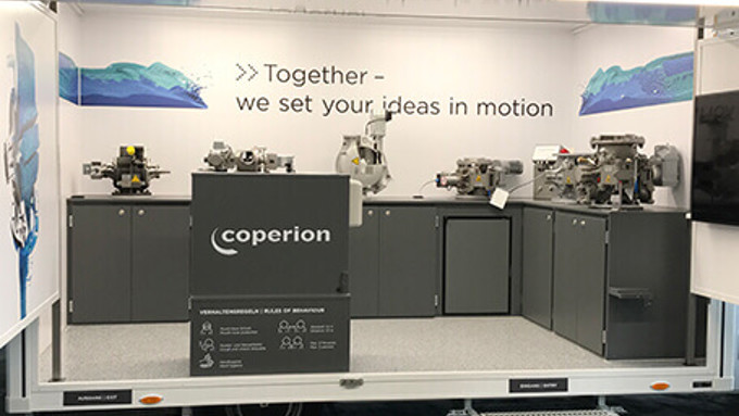 Coperion Show Van Innenausstattung