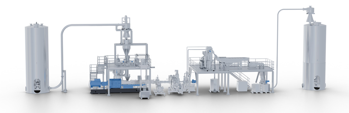 Coperion PET Recycling Plant