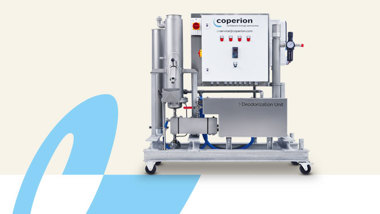 Coperion Plastics Recycling - Desodorierungseinheit