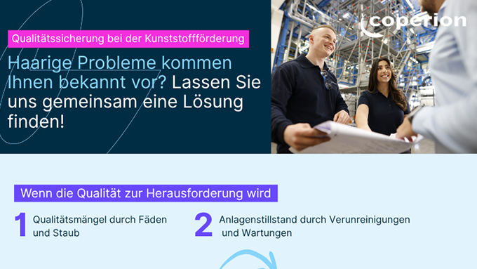  Qualitätssicherung in der Kunststoffförderung Infografik Teaser-Bild