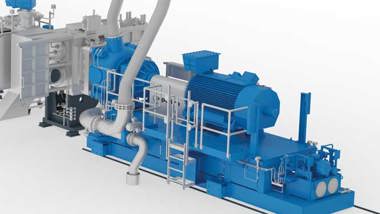 Coperion ZSK MEGAcompounder mit UG Unterwassergranulierung