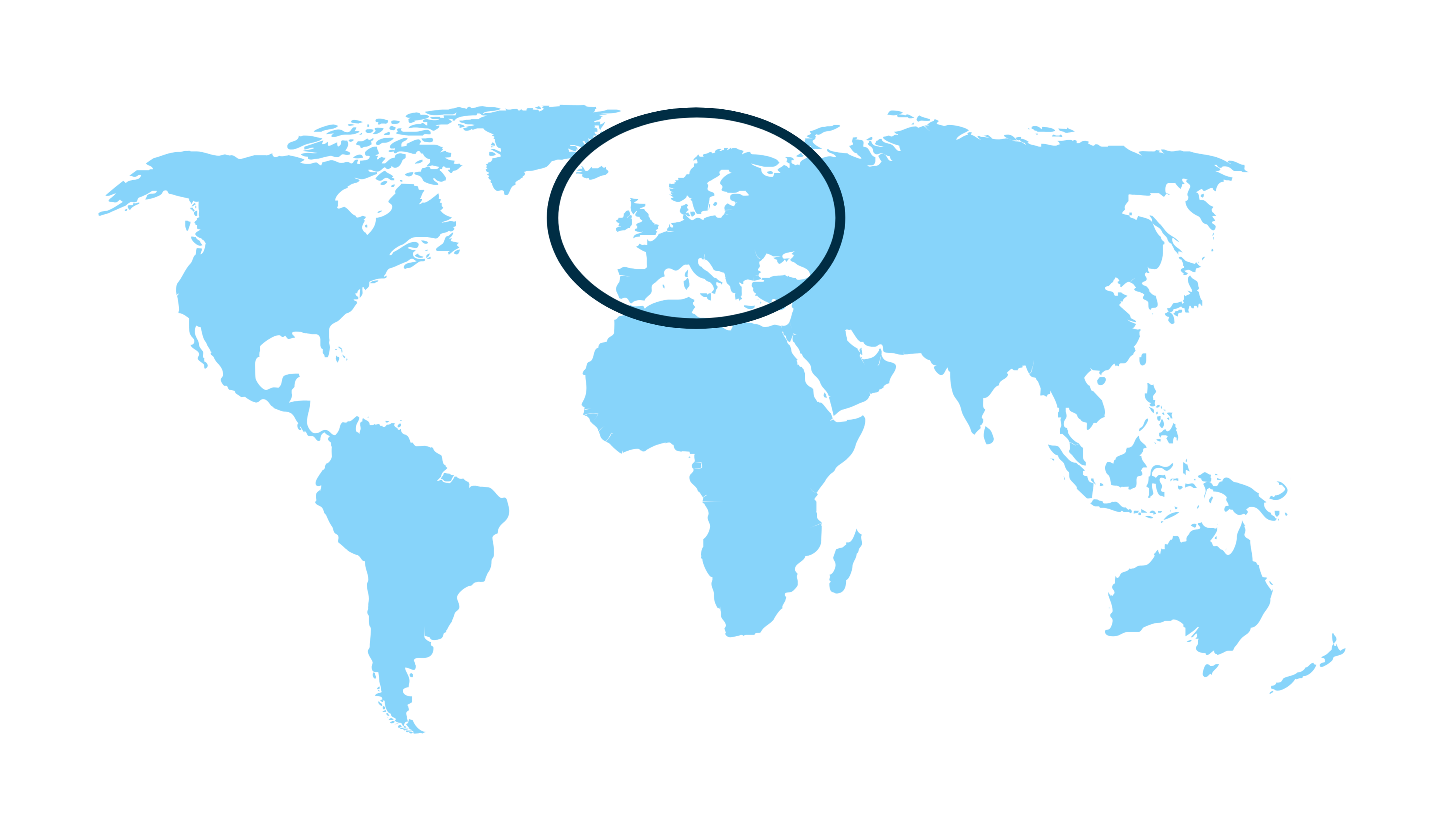 World Map Europe