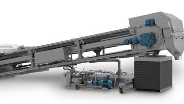 Baker Perkins Kühlband