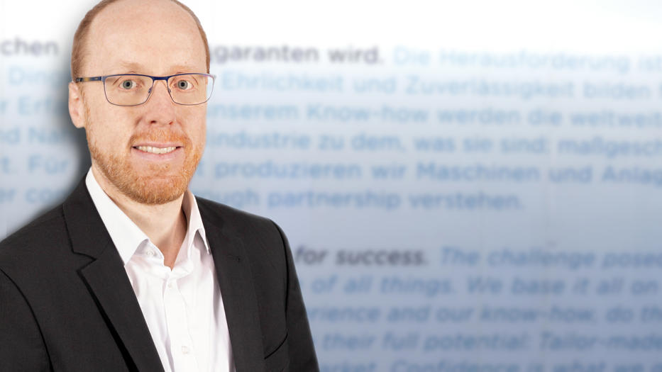 Coperion Process Engineer Stefan Hirsch