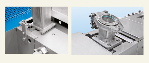 Coperion Quick Change Features at Extruders