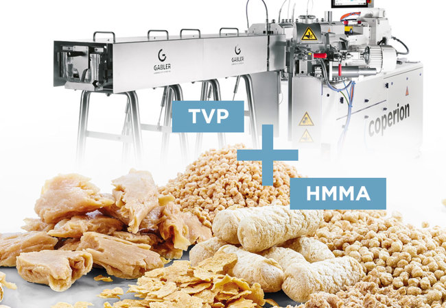 ZSK Food Extruder in Hybrid Design für HMMA und TVP