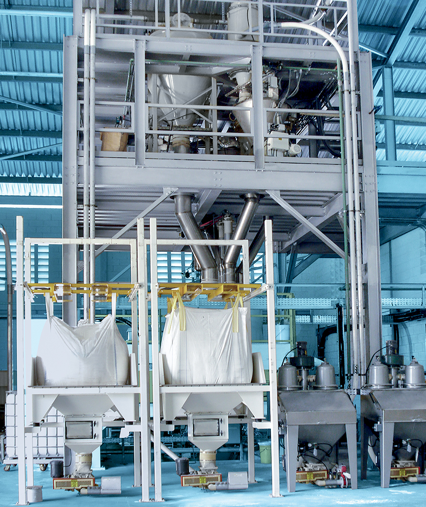Coperion process equipment in production plant