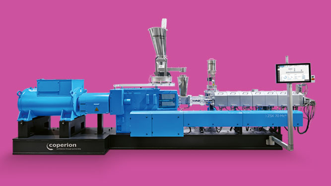 Coperion ZSK Mc18 Doppelschneckenextruder