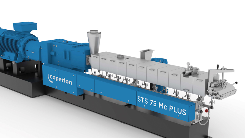STS 75 Mc PLUS: Higher Throughput with Improved Compound Quality