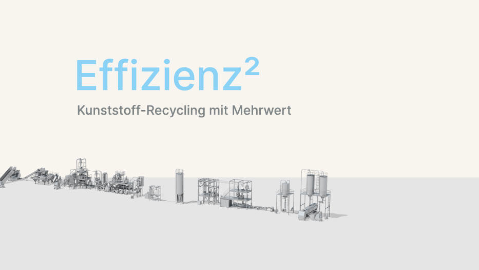 Coperion Technologien für das Recycling von Kunststoff