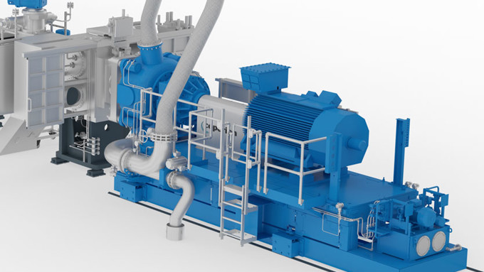 Coperion Underwater Pelletizer UG with ZSK MEGAcompounder
