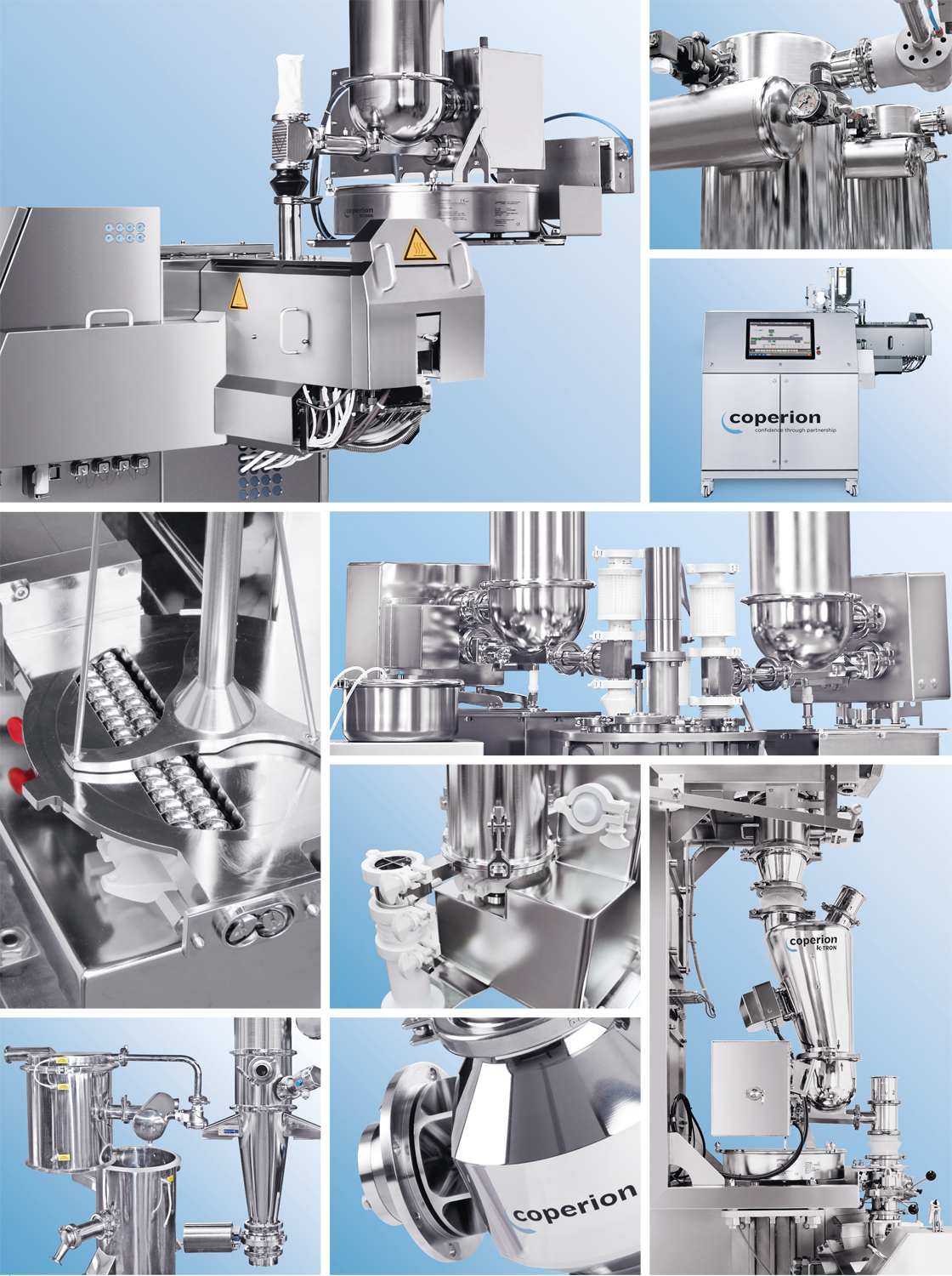 Innovative Coperion technology solutions for pharmaceutical and nutraceutical processes