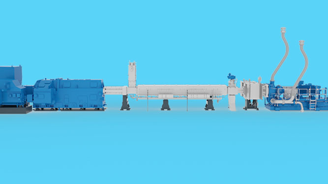 Coperion ZSK Polyolefin-Extruder